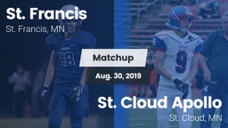 Matchup: St. Francis High vs. St. Cloud Apollo  2019