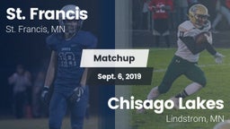 Matchup: St. Francis High vs. Chisago Lakes  2019