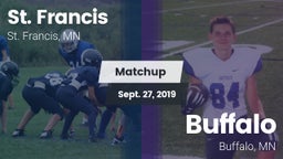 Matchup: St. Francis High vs. Buffalo  2019