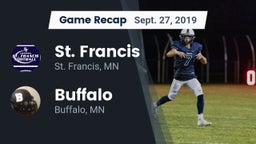 Recap: St. Francis  vs. Buffalo  2019