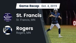 Recap: St. Francis  vs. Rogers  2019