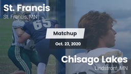 Matchup: St. Francis High vs. Chisago Lakes  2020