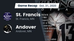 Recap: St. Francis  vs. Andover  2020