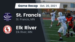 Recap: St. Francis  vs. Elk River  2021