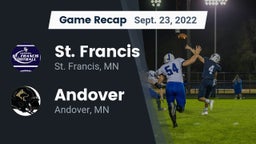 Recap: St. Francis  vs. Andover  2022