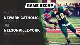 Recap: Newark Catholic  vs. Nelsonville-York  2016