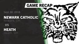 Recap: Newark Catholic  vs. Heath  2016
