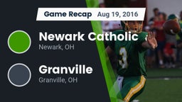 Recap: Newark Catholic  vs. Granville  2016