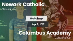 Matchup: Newark Catholic vs. Columbus Academy  2017