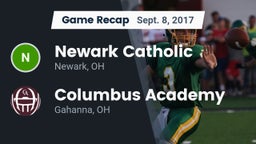 Recap: Newark Catholic  vs. Columbus Academy  2017