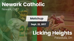 Matchup: Newark Catholic vs. Licking Heights  2017