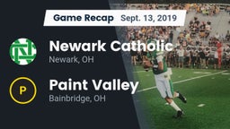 Recap: Newark Catholic  vs. Paint Valley  2019