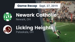 Recap: Newark Catholic  vs. Licking Heights  2019