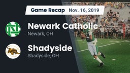 Recap: Newark Catholic  vs. Shadyside  2019