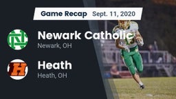 Recap: Newark Catholic  vs. Heath  2020