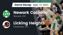 Recap: Newark Catholic  vs. Licking Heights  2021