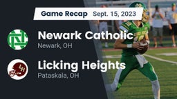 Recap: Newark Catholic  vs. Licking Heights  2023