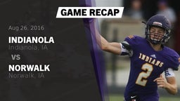 Recap: Indianola  vs. Norwalk  2016