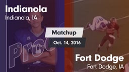 Matchup: Indianola High vs. Fort Dodge  2016