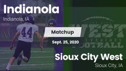 Matchup: Indianola High vs. Sioux City West   2020