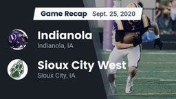 Recap: Indianola  vs. Sioux City West   2020