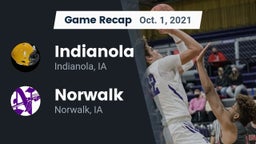 Recap: Indianola  vs. Norwalk  2021