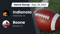 Recap: Indianola  vs. Boone  2023