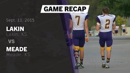 Recap: Lakin  vs. Meade  2015