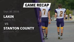 Recap: Lakin  vs. Stanton County  2016