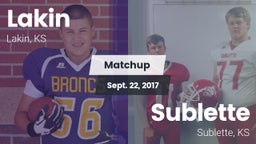 Matchup: Lakin  vs. Sublette  2017