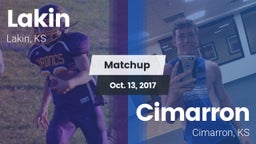 Matchup: Lakin  vs. Cimarron  2017