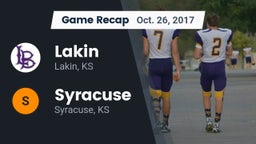 Recap: Lakin  vs. Syracuse  2017