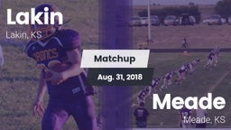 Matchup: Lakin  vs. Meade  2018