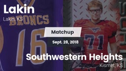 Matchup: Lakin  vs. Southwestern Heights  2018