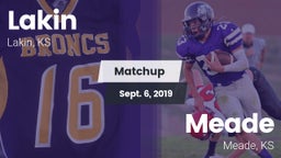 Matchup: Lakin  vs. Meade  2019