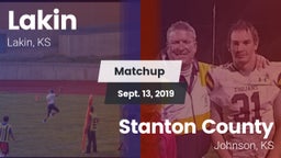 Matchup: Lakin  vs. Stanton County  2019
