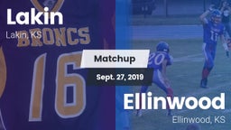 Matchup: Lakin  vs. Ellinwood  2019