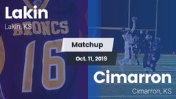 Matchup: Lakin  vs. Cimarron  2019