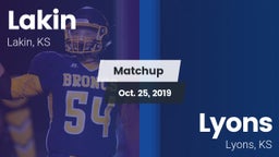 Matchup: Lakin  vs. Lyons  2019