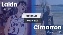 Matchup: Lakin  vs. Cimarron  2020