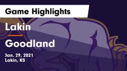 Lakin  vs Goodland  Game Highlights - Jan. 29, 2021