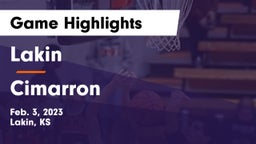 Lakin  vs Cimarron  Game Highlights - Feb. 3, 2023