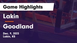 Lakin  vs Goodland  Game Highlights - Dec. 9, 2023