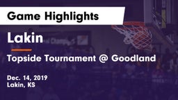 Lakin  vs Topside Tournament @ Goodland Game Highlights - Dec. 14, 2019