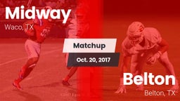 Matchup: Midway  vs. Belton  2017
