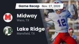 Recap: Midway  vs. Lake Ridge  2020