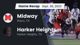 Recap: Midway  vs. Harker Heights  2023