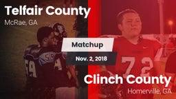 Matchup: Telfair County High vs. Clinch County  2018