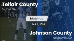 Matchup: Telfair County High vs. Johnson County  2020