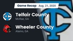 Recap: Telfair County  vs. Wheeler County  2020